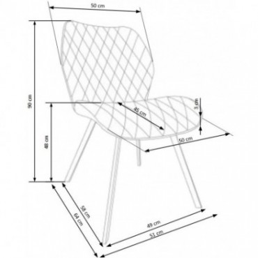 K360 krzesło beżowy 