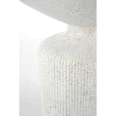 GIZA ława kompozyt - tlenek magnezu, biały 