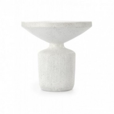 GIZA ława kompozyt - tlenek magnezu, biały 