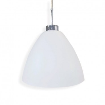  Globe Lampa Wisząca 1xE27 Max.60W Chrom/Biały 