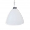  Globe Lampa Wisząca 1xE27 Max.60W Chrom/Biały 