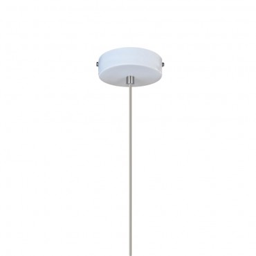  Manja Lampa Wisząca 1xE27 Max.60W Biały/Transparentny/Biały 