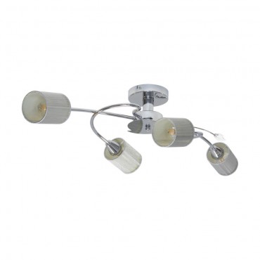  Marbella Lampa Sufitowa 4xE14 Max.9W Chrom/Srebrny 