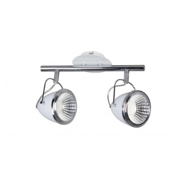  Oliver Lampa Sufitowa Incl.2xGU10 LED 5,5W Biały/Chrom 