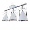  Oliver Lampa Sufitowa Incl.3xGU10 LED 5,5W Biały/Chrom 