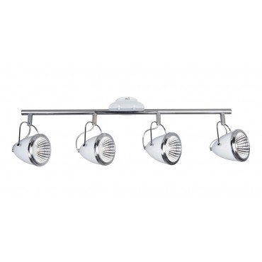  Oliver Lampa Sufitowa Incl.4xGU10 LED 5,5W Biały/Chrom 