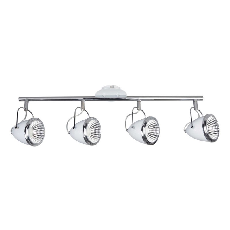  Oliver Lampa Sufitowa Incl.4xGU10 LED 5,5W Biały/Chrom 