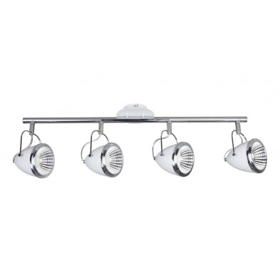  Oliver Lampa Sufitowa Incl.4xGU10 LED 5,5W Biały/Chrom 