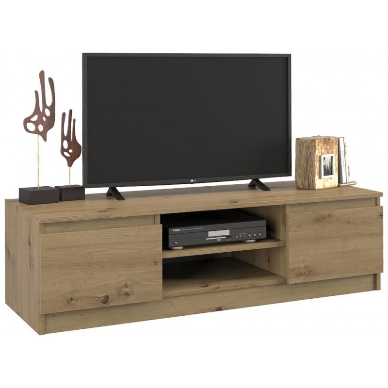  STOLIK RTV MALWA 120 - DĄB ARTISAN 