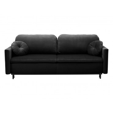 Sofa Sophia Czarna - Riviera 100 Black