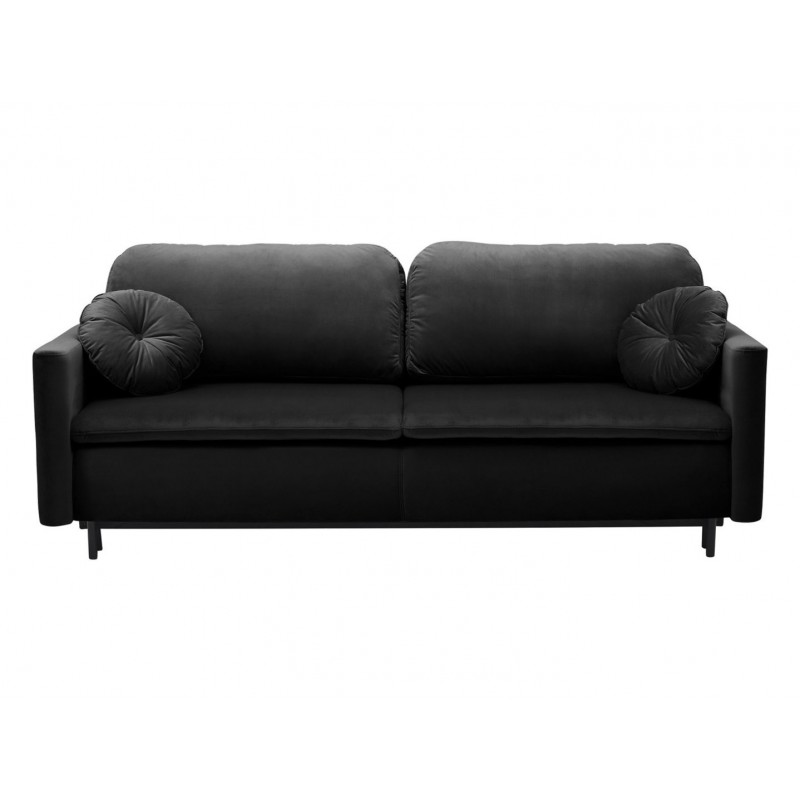 Sofa Sophia Czarna - Riviera 100 Black