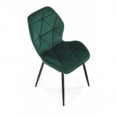 K453 krzesło ciemny zielony 