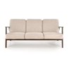 MILANO 3S sofa - beżowy tap. Castel 15 