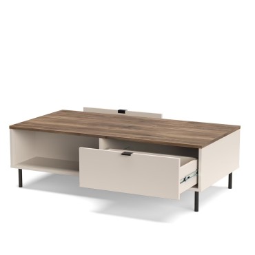 Ława EVO 2s/110 kaszmir / dąb castello