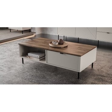 Ława EVO 2s/110 kaszmir / dąb castello