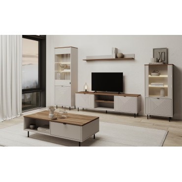 Półka EVO 150 kaszmir / dąb castello