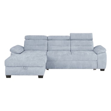 Narożnik lewostronny Aguda niebieski