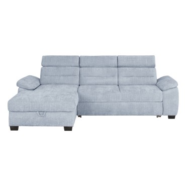 Narożnik lewostronny Aguda niebieski