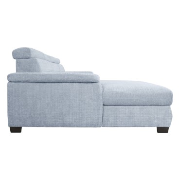 Narożnik lewostronny Aguda niebieski