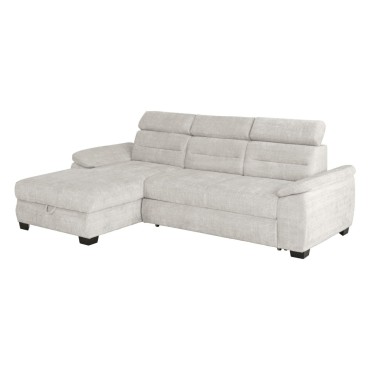 Narożnik lewostronny Aguda beżowy