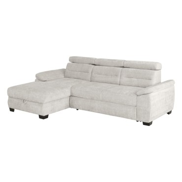 Narożnik lewostronny Aguda beżowy