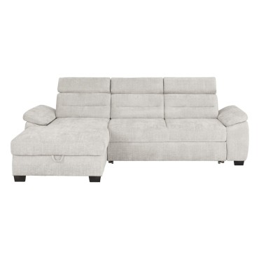 Narożnik lewostronny Aguda beżowy