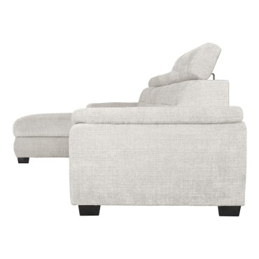 Narożnik lewostronny Aguda beżowy