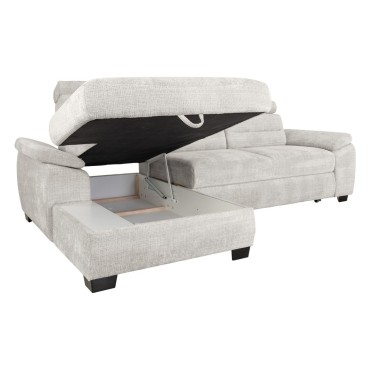 Narożnik lewostronny Aguda beżowy