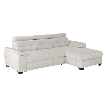 Narożnik prawostronny Aguda beżowy