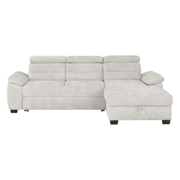 Narożnik prawostronny Aguda beżowy