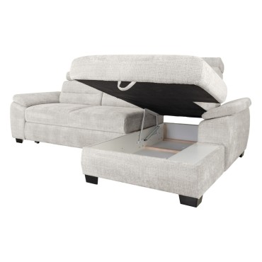 Narożnik prawostronny Aguda beżowy