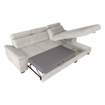 Narożnik prawostronny Aguda beżowy