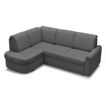 Narożnik lewostronny Toria szary