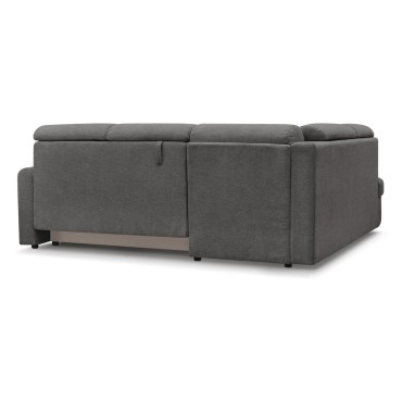 Narożnik lewostronny Toria szary