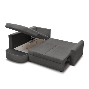 Narożnik lewostronny Toria szary