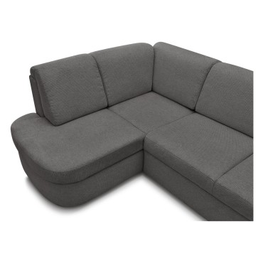 Narożnik lewostronny Toria szary