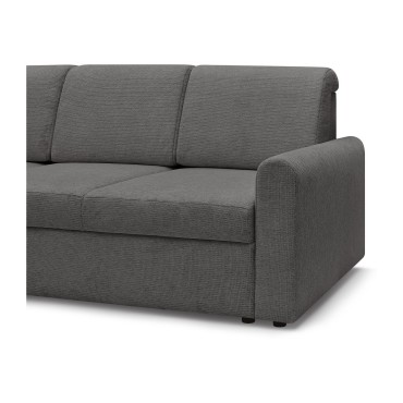 Narożnik lewostronny Toria szary