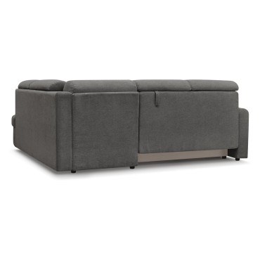 Narożnik prawostronny Toria szary