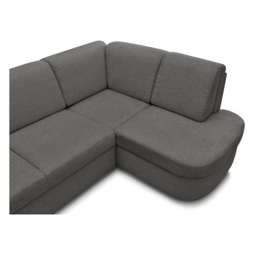 Narożnik prawostronny Toria szary