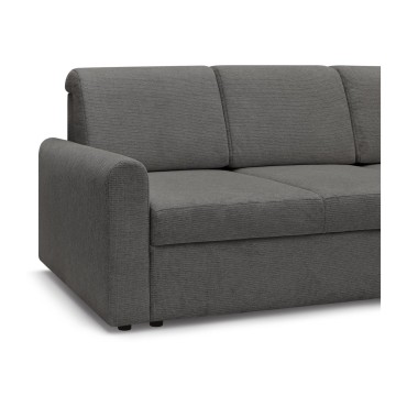 Narożnik prawostronny Toria szary