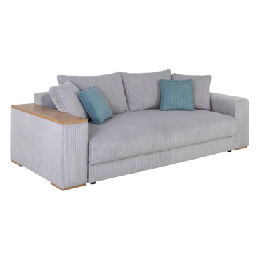 Sofa Peter sztruksowa szara