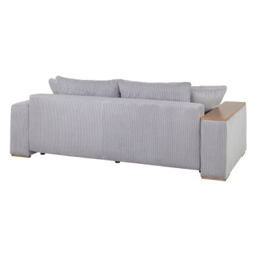 Sofa Peter sztruksowa szara