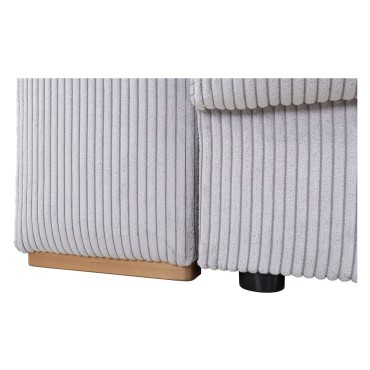 Sofa Peter sztruksowa szara