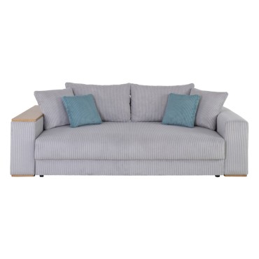 Sofa Peter sztruksowa szara