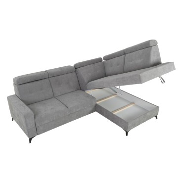 Narożnik Amado Prawy Szary