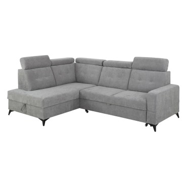 Narożnik Amado Lewy Szary