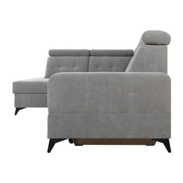 Narożnik Amado Lewy Szary