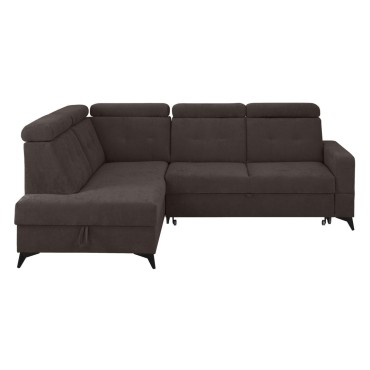 Narożnik Amado Lewy Brązowy