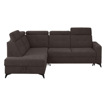 Narożnik Amado Lewy Brązowy