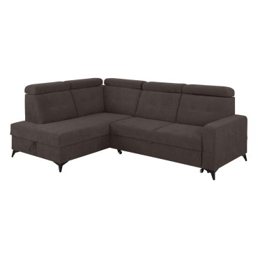 Narożnik Amado Lewy Brązowy